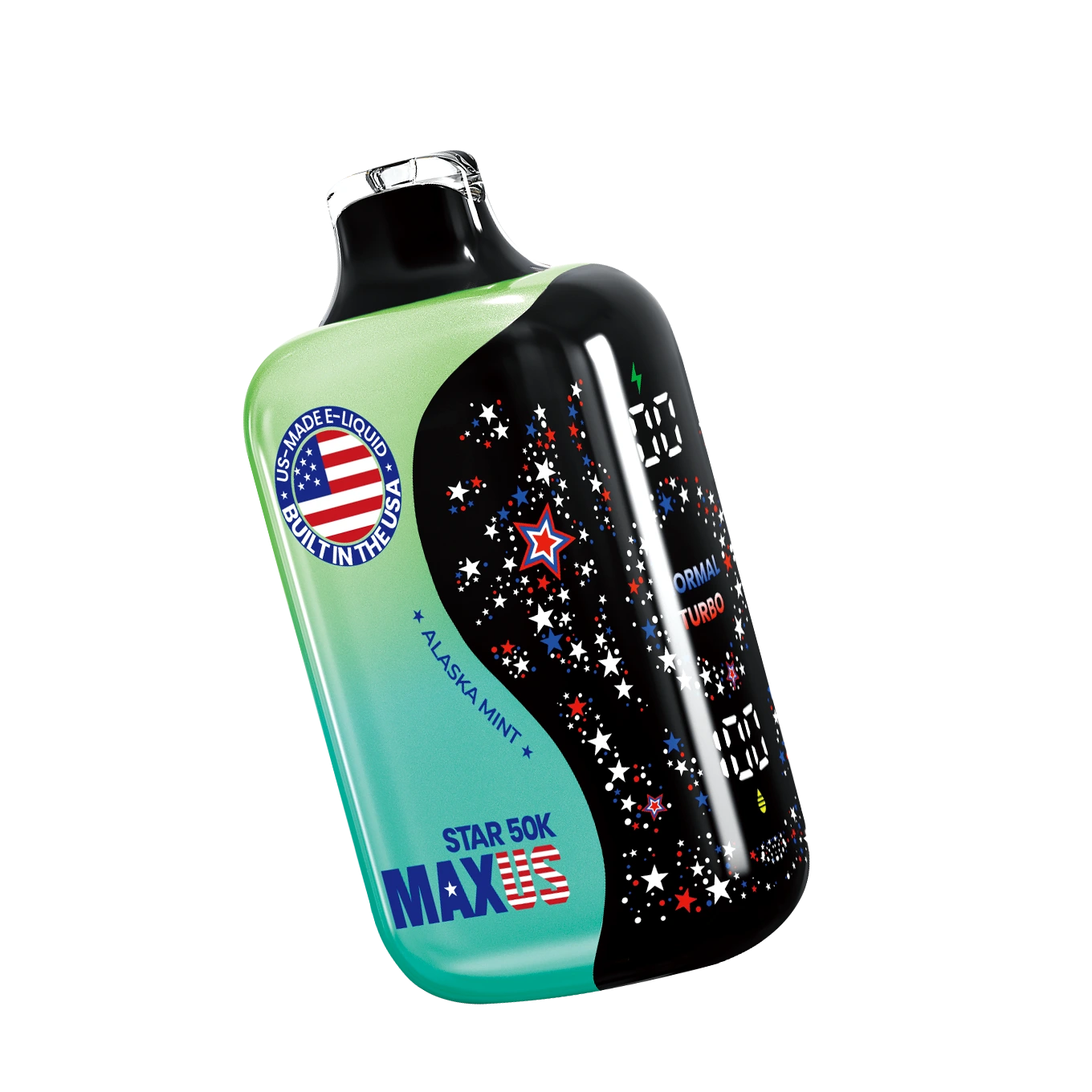 Maxus Star 50K Alaska Mint Disposable Vape - Black Coral